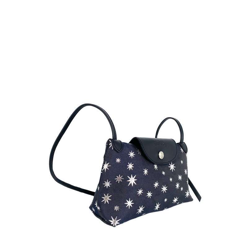 Longchamp le pliage jacquard etoiles top