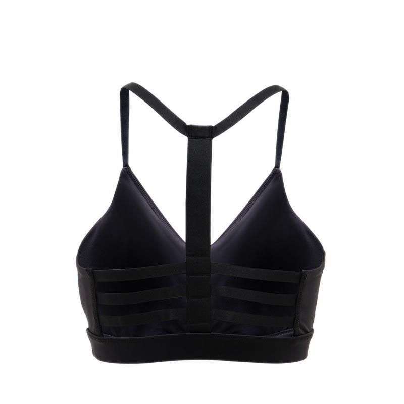 strappy front sports bra