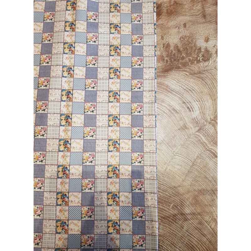 Jual Ts009 Harga Persetengah Meter Kain Katun Jepang Motif Patchwork Kotak Bunga Tokai Senko Murah Mei 2021 Blibli