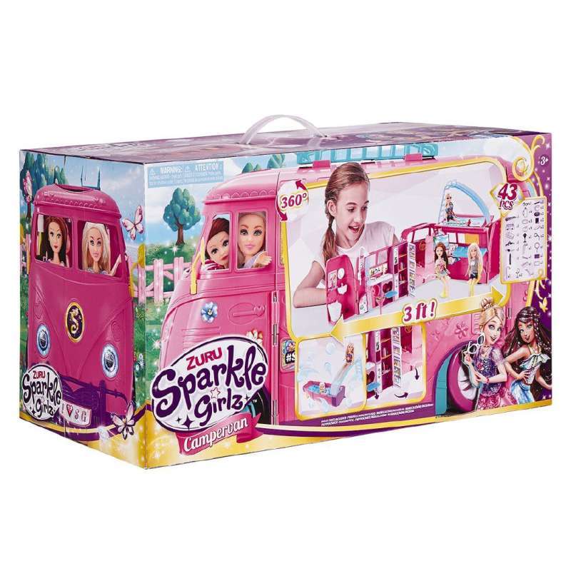 Sparkle girlz campervan hot sale