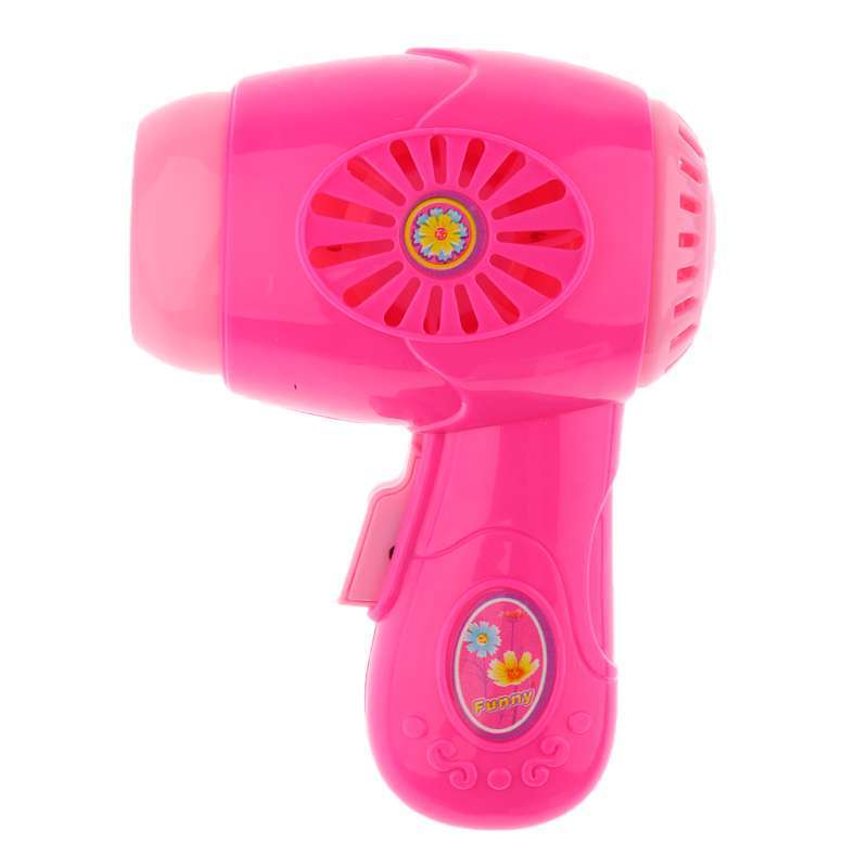 Simulation Home Appliances Model Hair Dryer Toy Kids Household Toys Gifts 