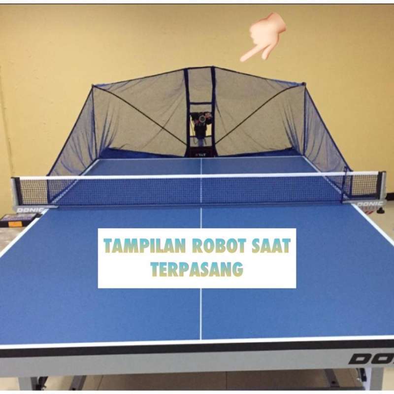 jual robot pingpong tenis meja y t v 989e import murah mei 2021 blibli