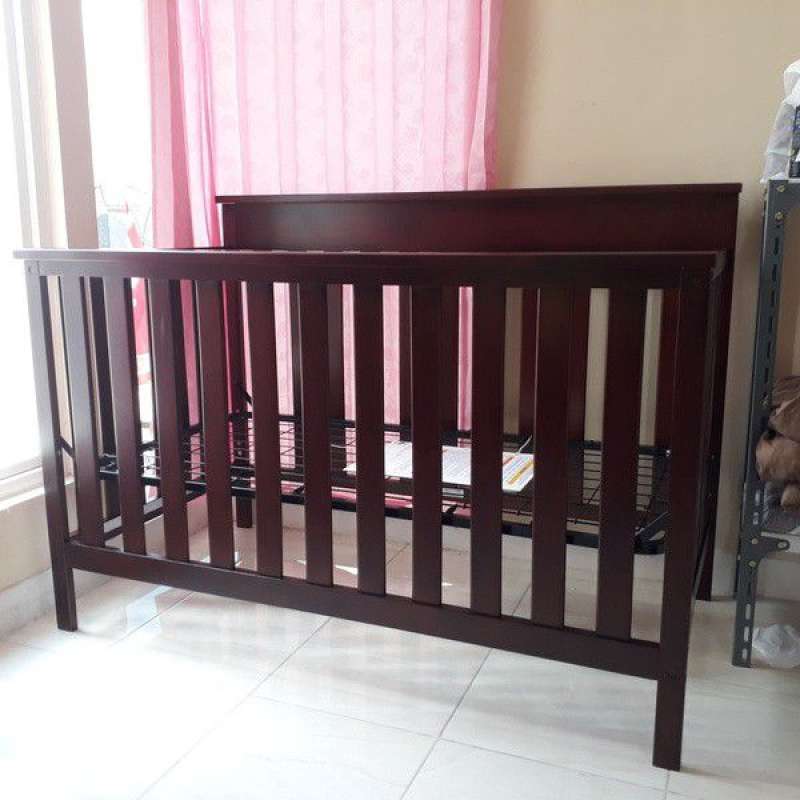 Jual Baby Crib / Baby Box Kayu Solid / Tempat Tidur Bayi / Ranjang