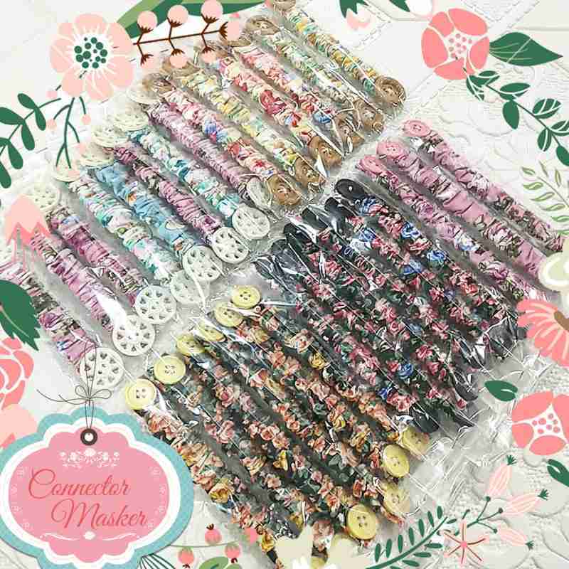 Jual Konektor Masker Hijab Tali Pengait Masker Jilbab Kain Katun Murah Mei 2021 Blibli