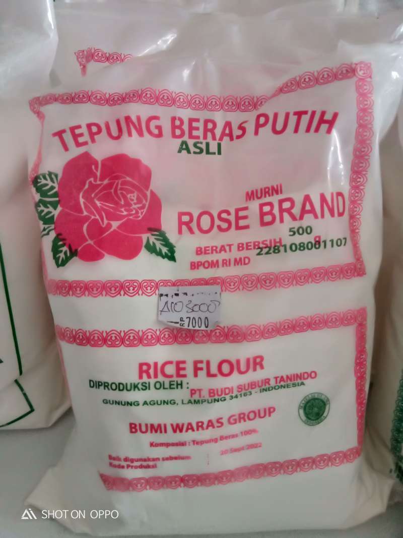 tepung beras putih 500g
