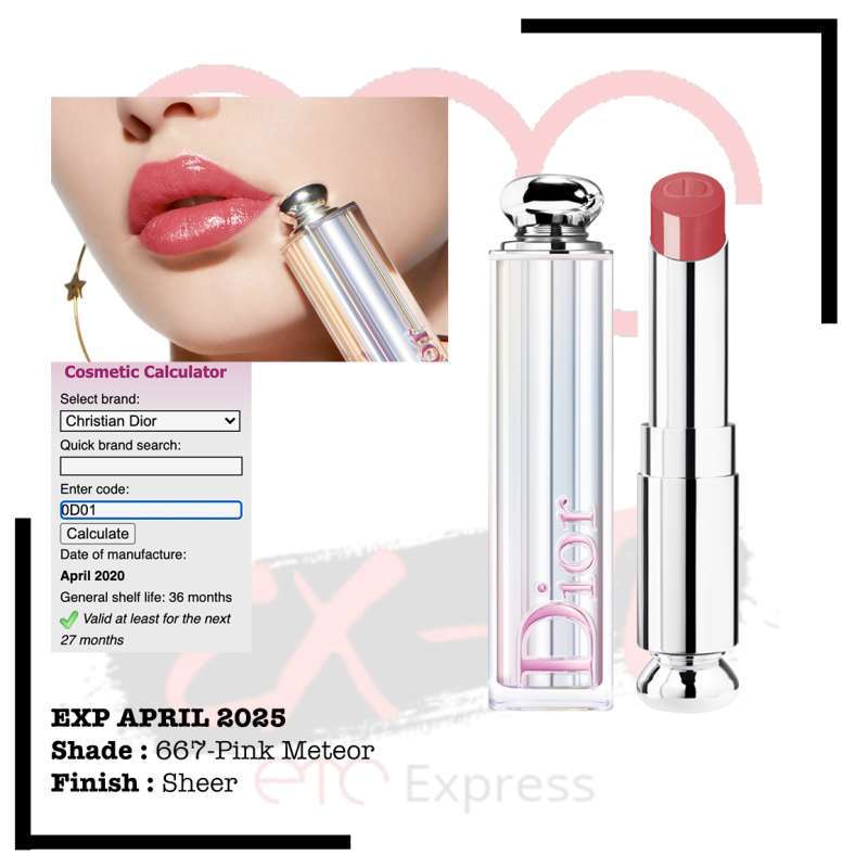 Mua Dior Addict Stellar Shine Lipstick 667Pink Meteor trên Amazon Đức  chính hãng 2023  Giaonhan247