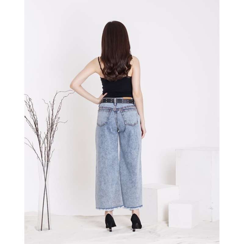 Promo FWR - Celana Boyfriend Jeans pinggang karet tali Amici di Seller  MOFAST INDONESIA - Kota Tasikmalaya, Jawa Barat | Blibli
