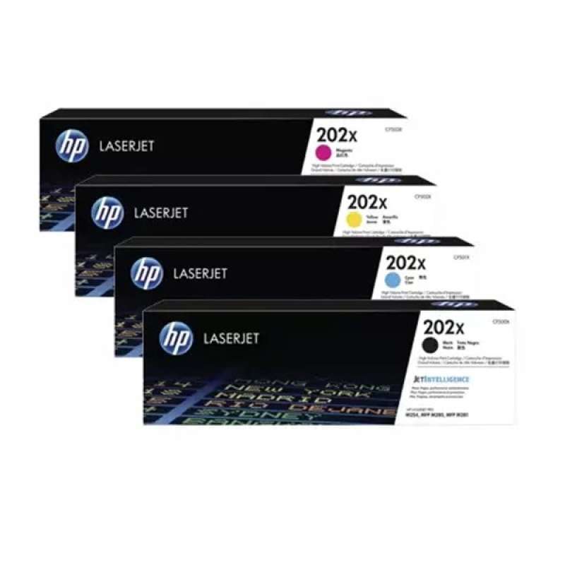 HP 202X Cyan LaserJet Toner Cartridge 