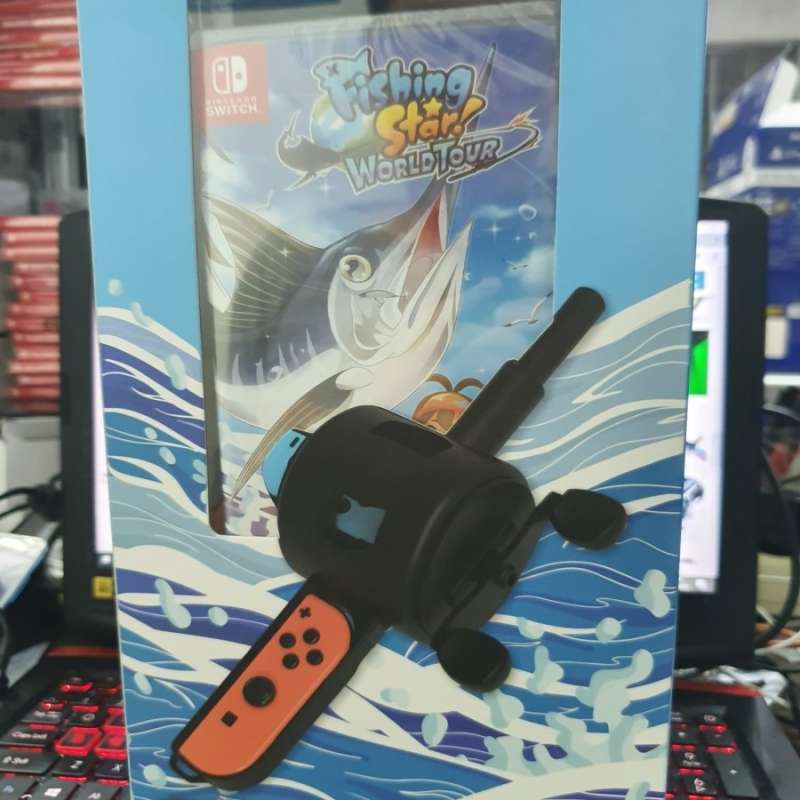 Promo Nintendo Switch Reel Fishing Rod With Free Game Bundle