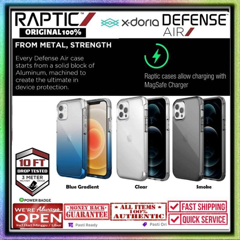 Jual iPhone 12 Pro Max 12 Pro Mini X-DORIA Defense Air XDORIA ...