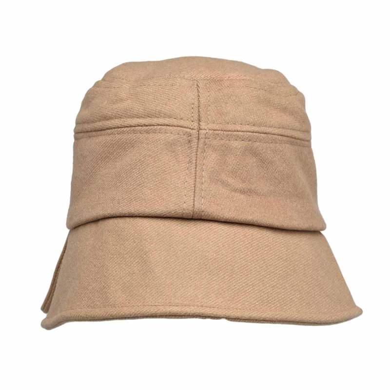 Cloche Hat Topi Wanita [JB1234] - Khaki 