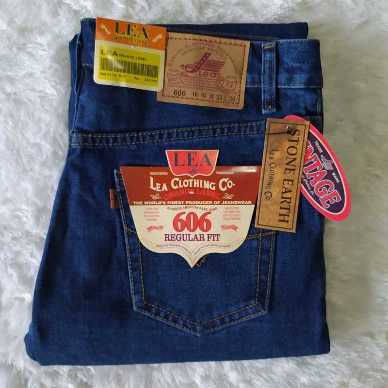 Jual Lea 606 Celana Jeans Panjang Pria 