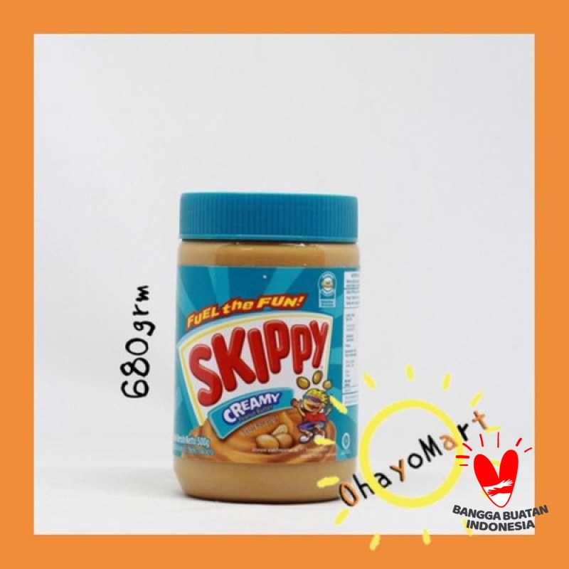 Jual Skippy Creamy Peanut Butter Selai Kacang 500g Murah Mei 2021 Blibli