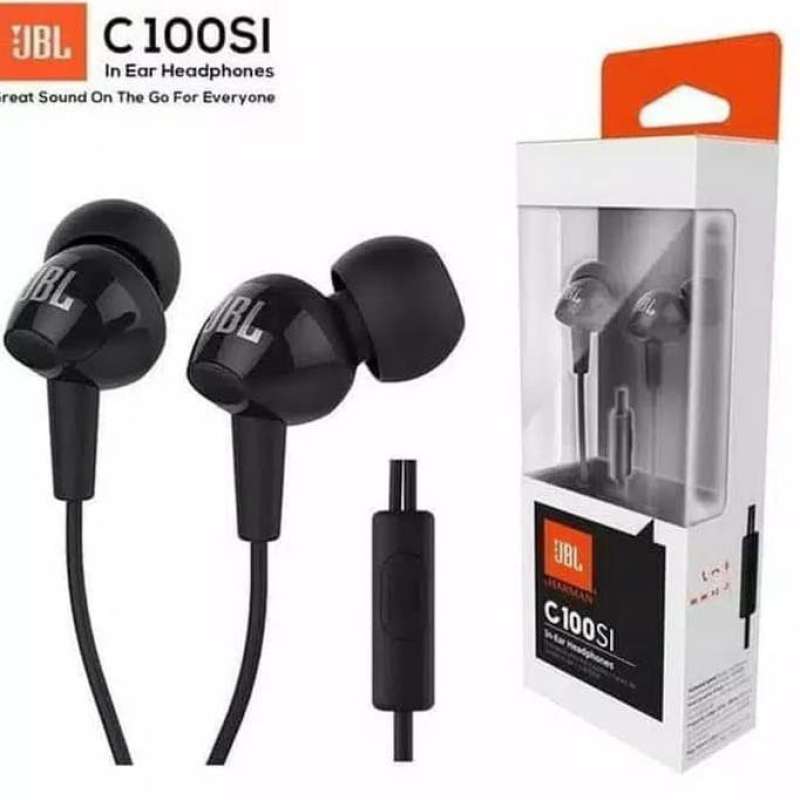 Jual Earphone Jbl C100 Terbaru Harga Murah Blibli