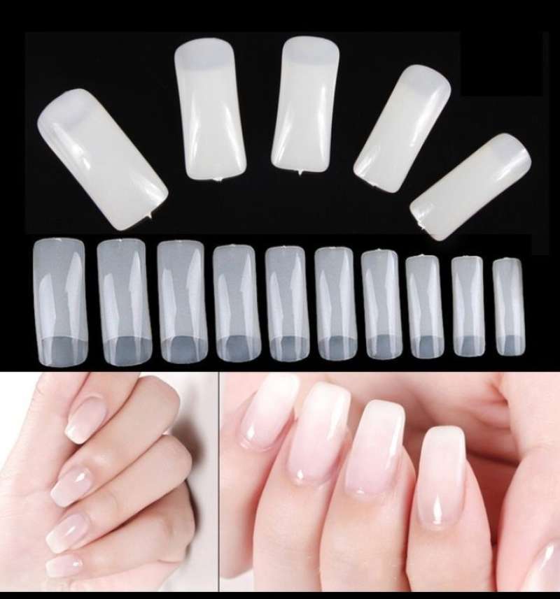 Jual Kuku Palsu Half Tip Fake Nail Half Tip Full French Nail Half Round Nail Fake Half Nail Tip Kuku Terbaru Juni 2021 Blibli
