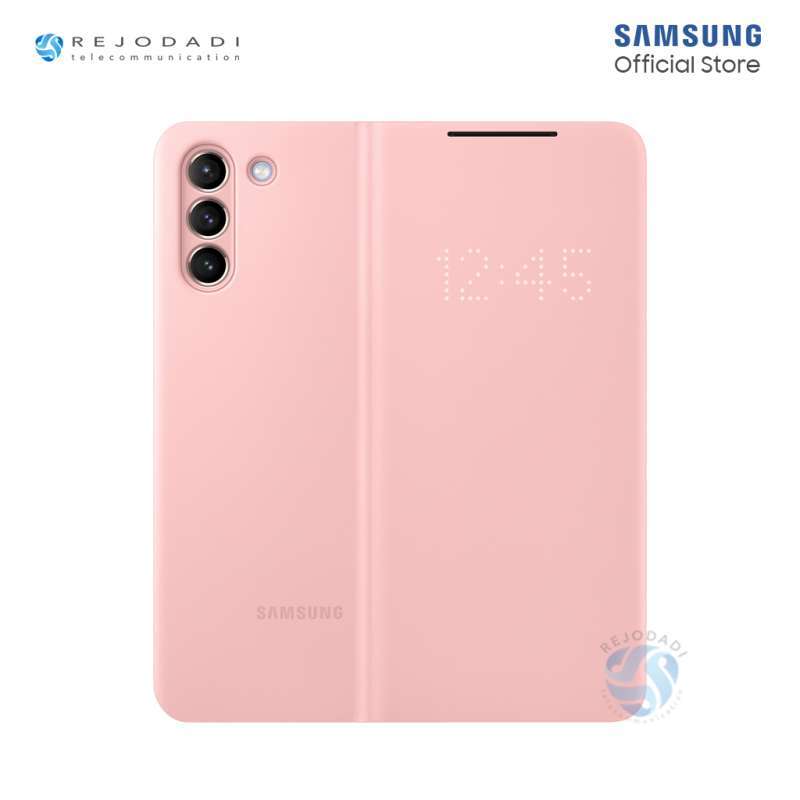Jual Samsung S21 Plus 5g Led View Cover Original Pink Di