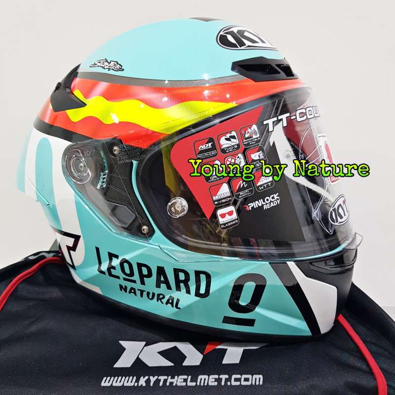 Helm kyt full face leopard hot sale