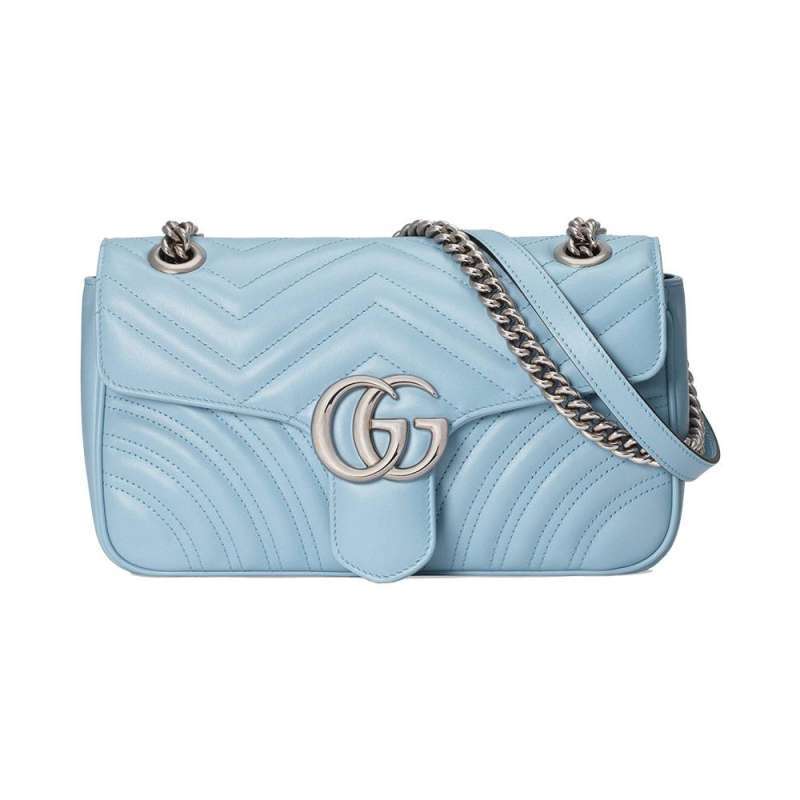 Gucci marmont hot sale light blue
