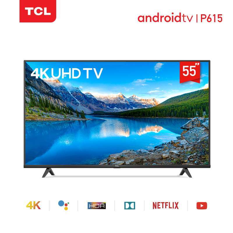Jual Exclusive Blibli Tcl Model 55p615 Android 4k Uhd Tv 55 Inch Google Assistant Netflix Youtube Wifi Hdmi Usb Bluetooth Dolby Sound Terbaru Juli 2021 Blibli