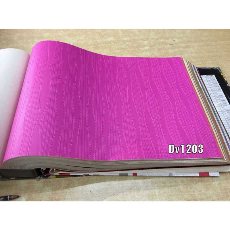 Jual Wallpaper Dinding Polos Tekstur Salur Jahit Emboss Diva Terbaru Juni 2021 Blibli