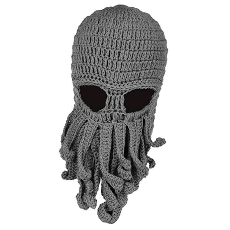 Promo Unisex Beard Hat Knit Beanie Cap 