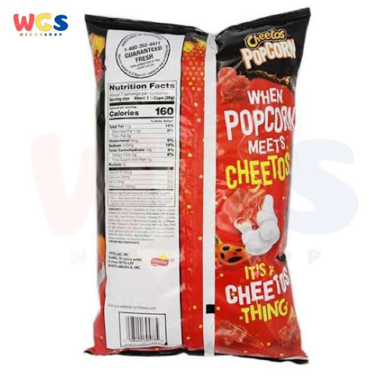 Jual Snack Cheetos Popcorn Flamin Hot Flavored 6.5oz Bag ...