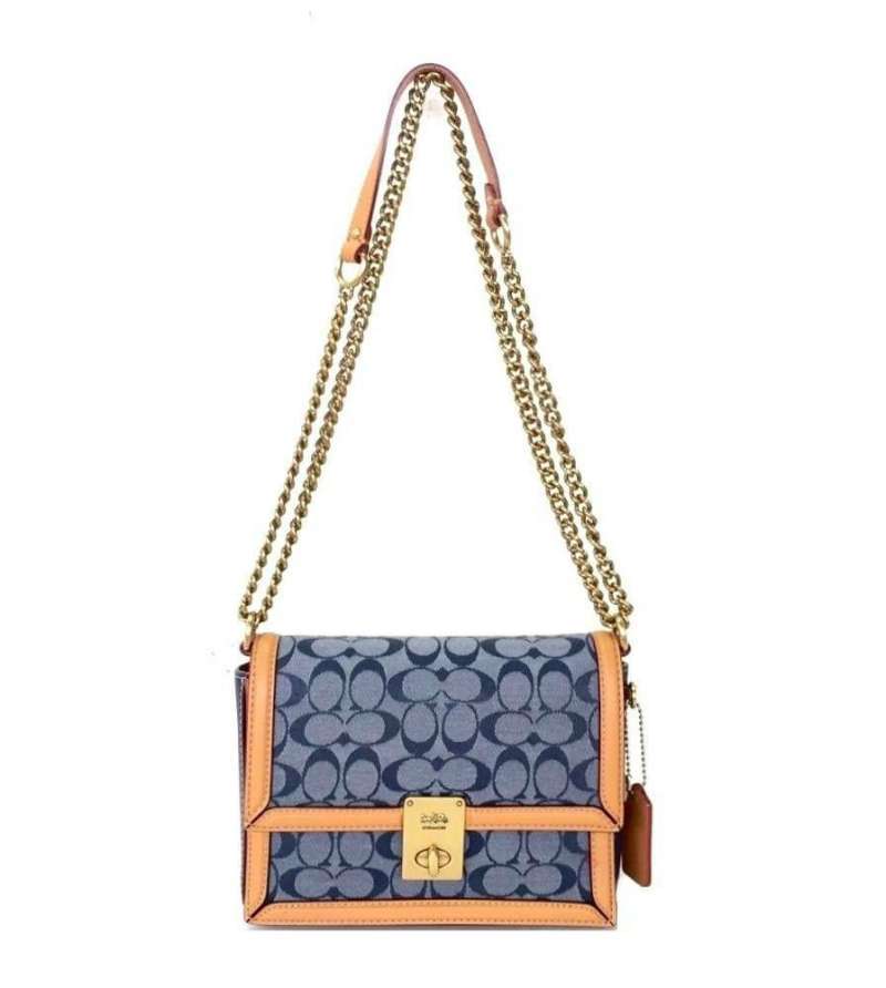 Hutton Shoulder Bag In Signature Chambray 2024 favors