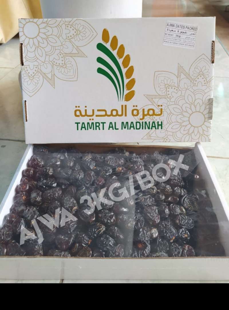Jual Kurma Ajwa 3kg Tamrt Al Madinah Murah Mei 2021 