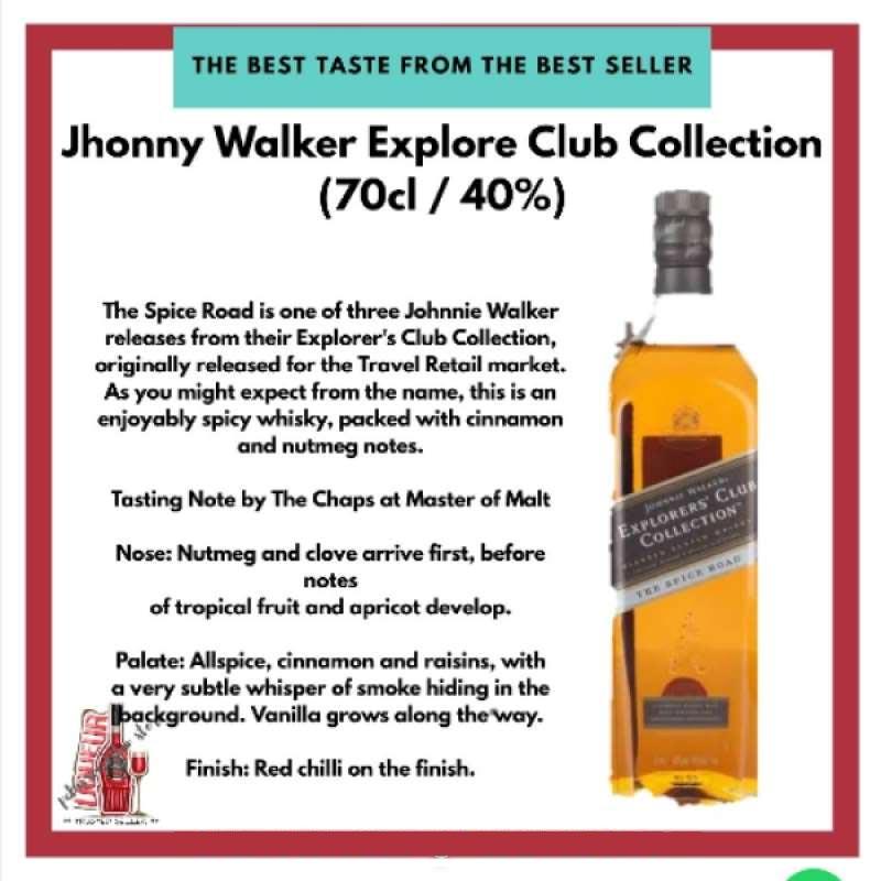 Jual Johnnie Walker Explorers' Club Collection - The Royal ...