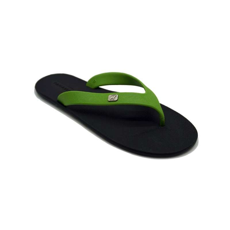 Jual PANAMA SANDAL JEPIT PRIA DIVERS BLACK GREEN NEON PD07 IWEAR