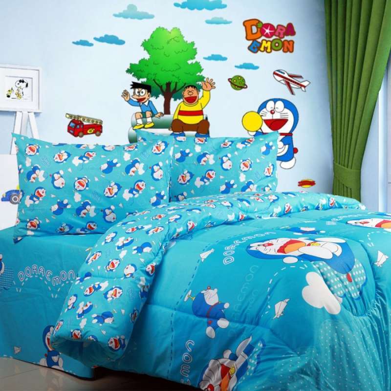 Jual Sierra Bedcover Dan Sprei Motif Doraemon Dream Murah Mei 2021 Blibli