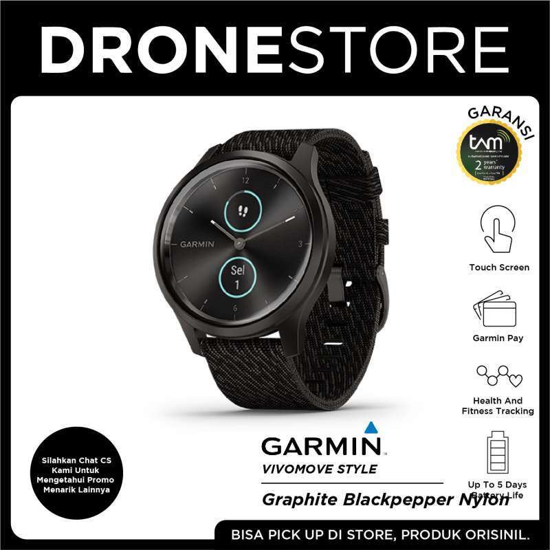 Vivomove style garmin pay