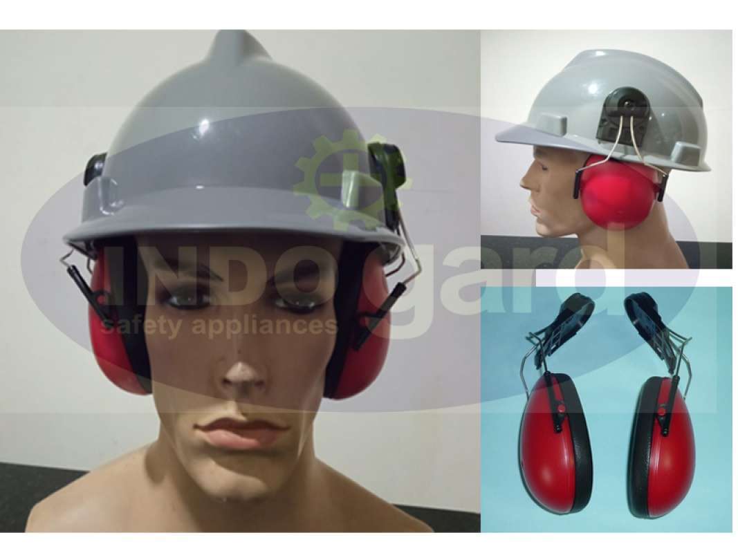 Jual Ear muff cap attach helmet 