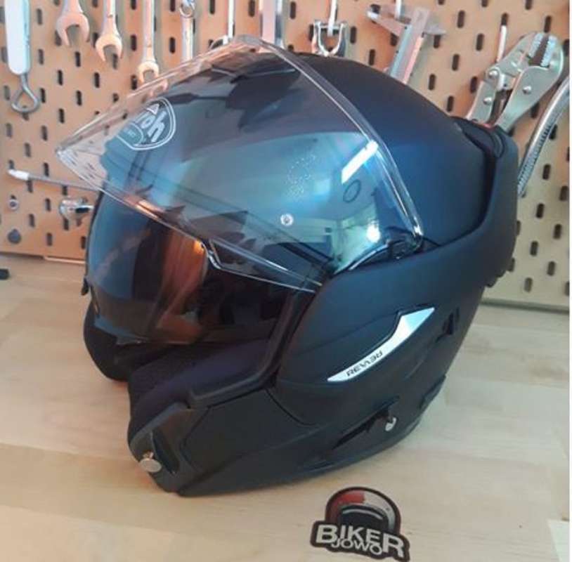 Promo Helm Airoh REV - REV19 Modular Matt Black - White Gloss - Antrachite  - Leaden Matt di Seller BIKER JOWO - Kota Depok, Jawa Barat | Blibli
