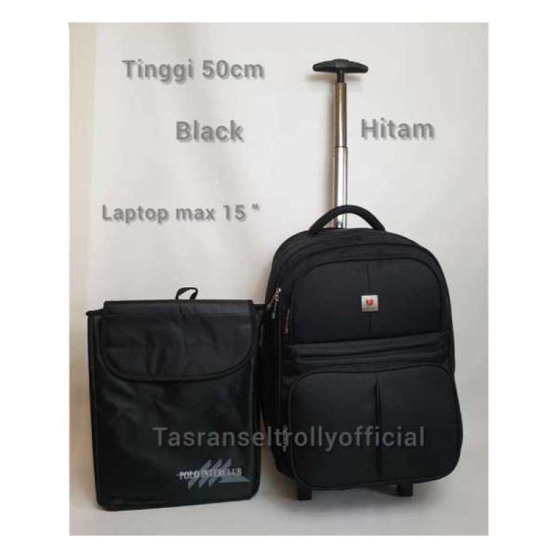 Tas ransel trolley polo discount