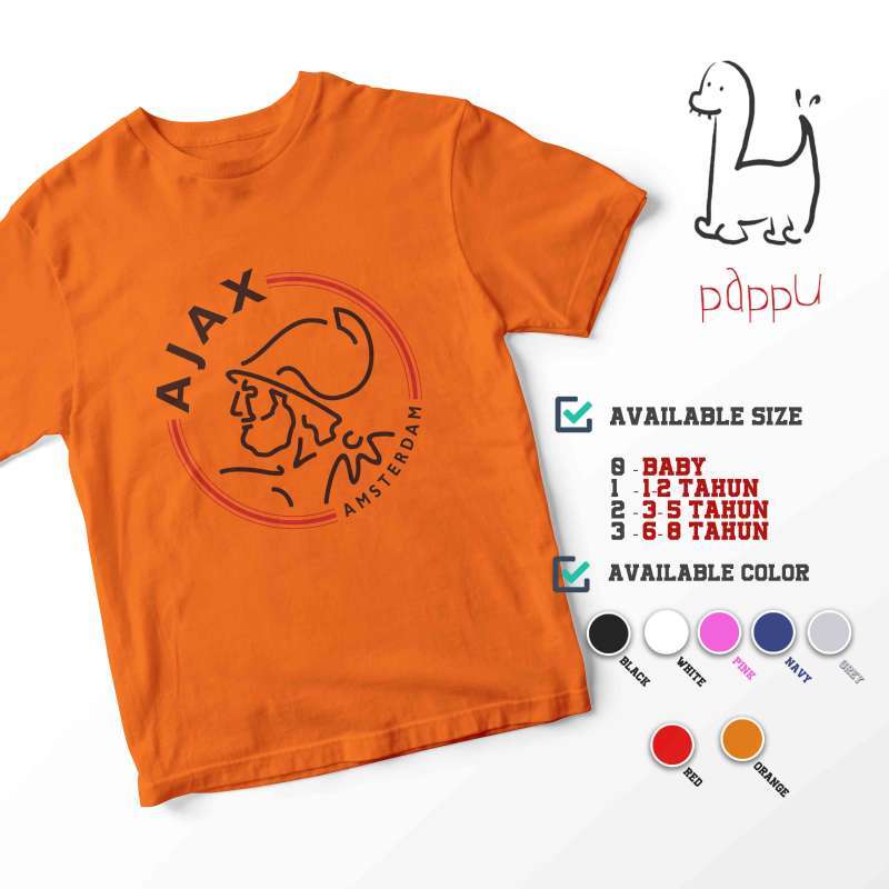 Jual Pappu CI/119 Kaos Anak AFC Ajax 
