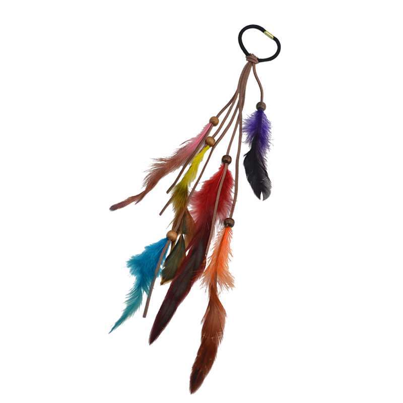 Promo Feather Beads Headband Festival 