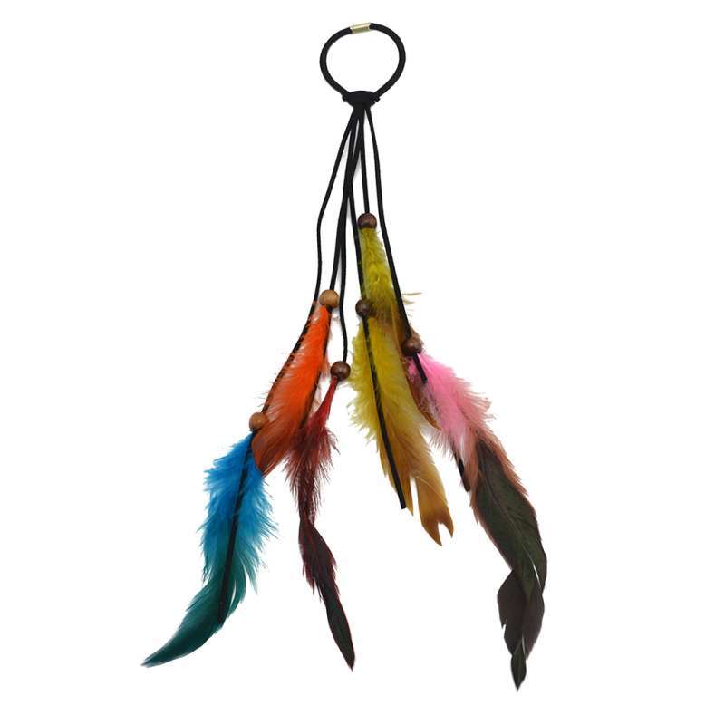 Promo Feather Beads Headband Festival 