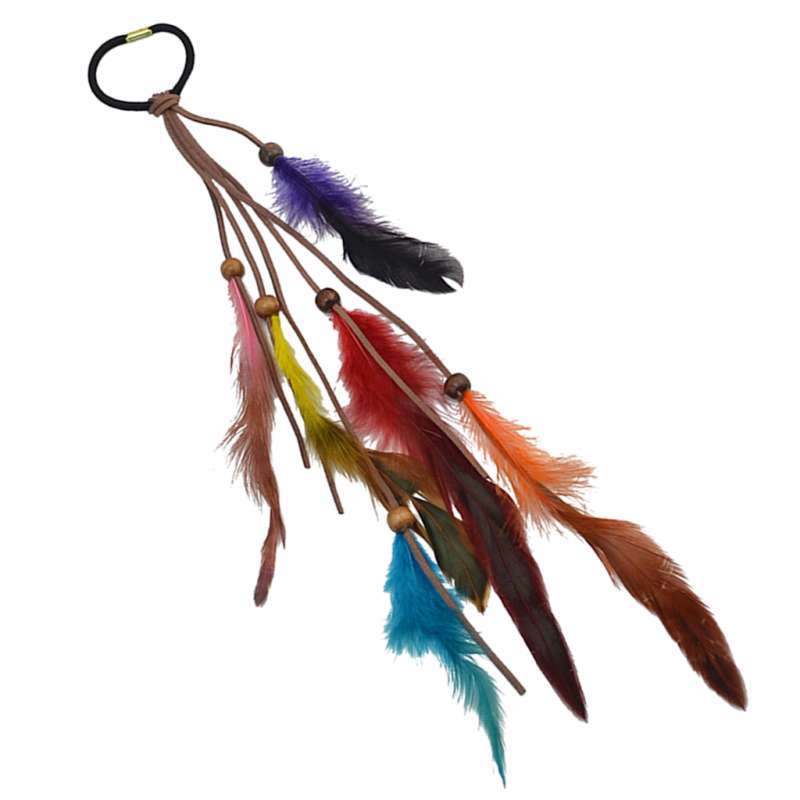 Promo Feather Beads Headband Festival 