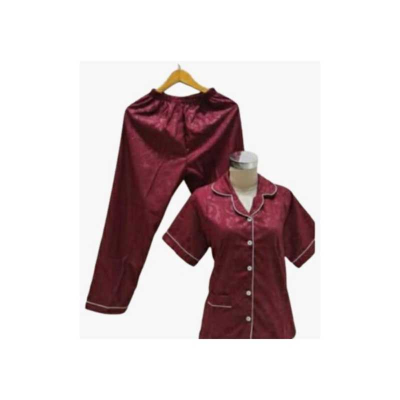 Jual PIYAMA ALLSIZE CELANA PANJANG/BAJU TIDUR/PIYAMA EMBOS di ...