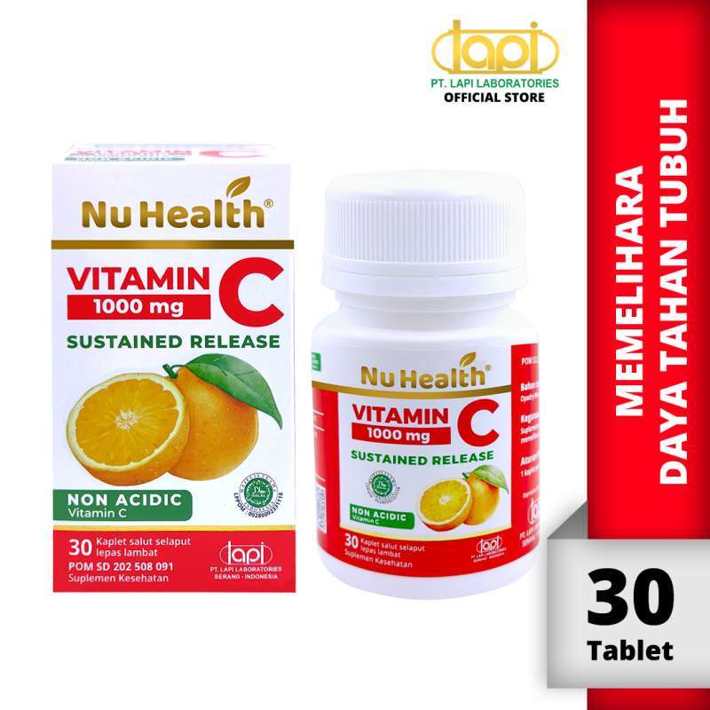 Jual Nu Health Vit C 1000 Mg Sustained Release Non Acidic Botol Isi 30 Tablet Suplementasi Vitamin C Murah Mei 21 Blibli Jual Nu Health Vit C 1000 Mg Sustained Release Non Acidic Botol Isi 30 Tablet Suplementasi Vitamin C Murah Mei 21 Blibli