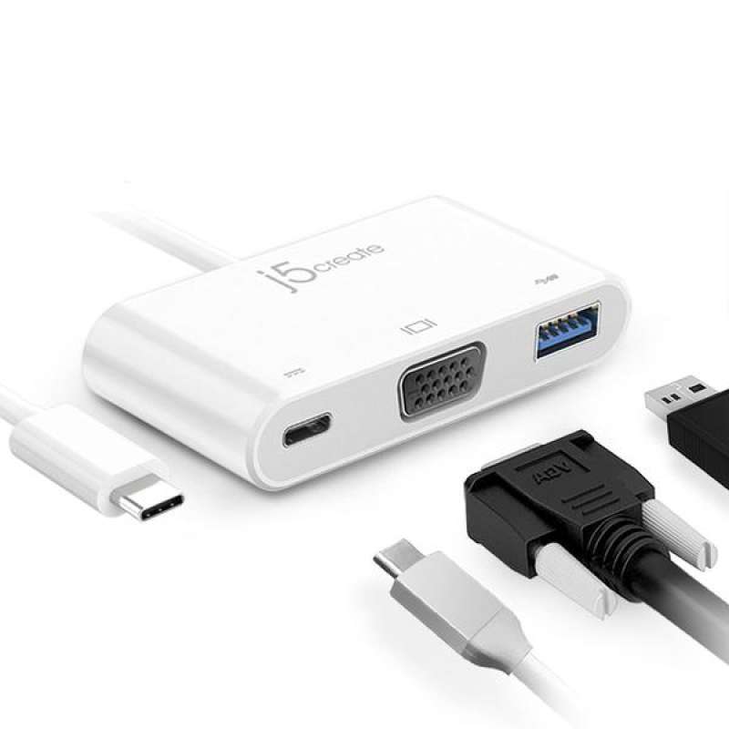 Promo KaiJet j5create USB Tipe C ke VGA 
