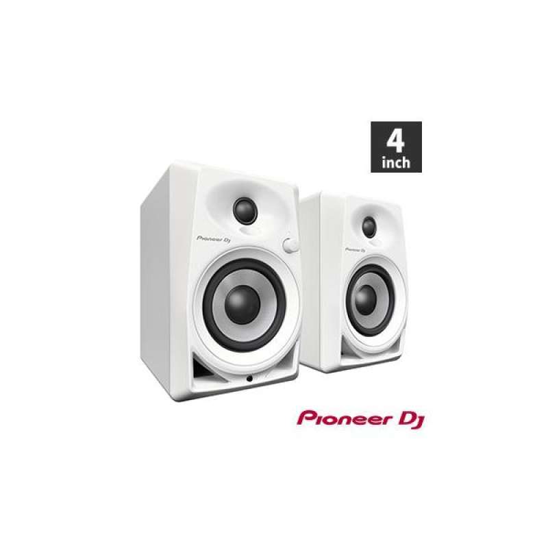 Pioneer DM-40-W active monitor speakers 