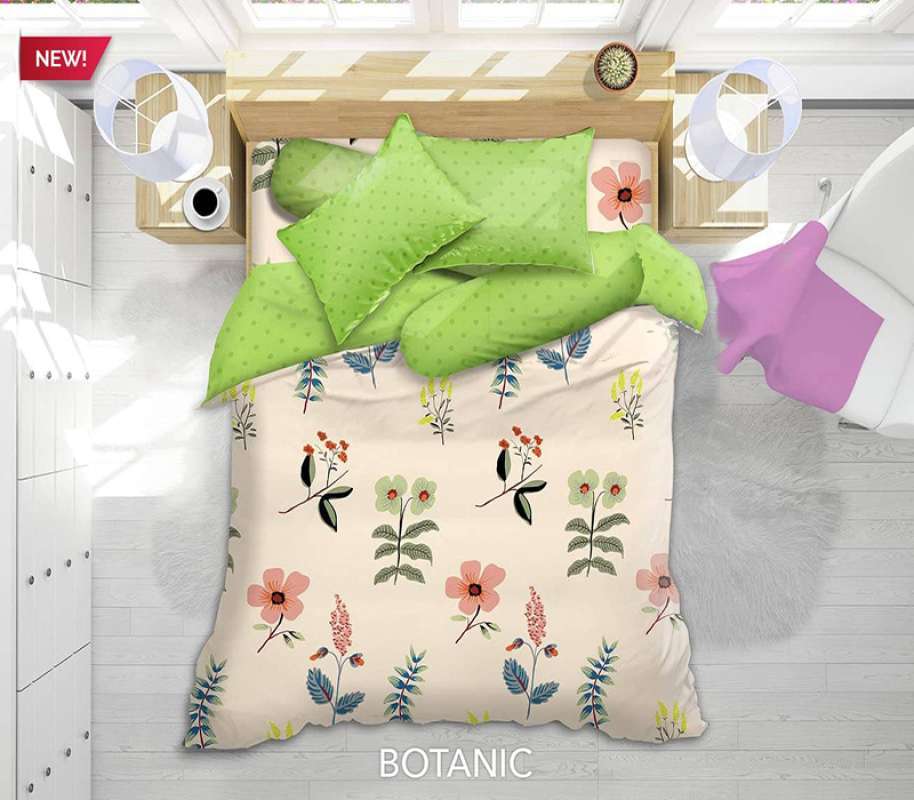 My Love Motif Botanic Set Sprei Rumbai Dan Bed Cover Tinggi 40 Cm Terbaru Juli 2021 Harga Murah Kualitas Terjamin Blibli