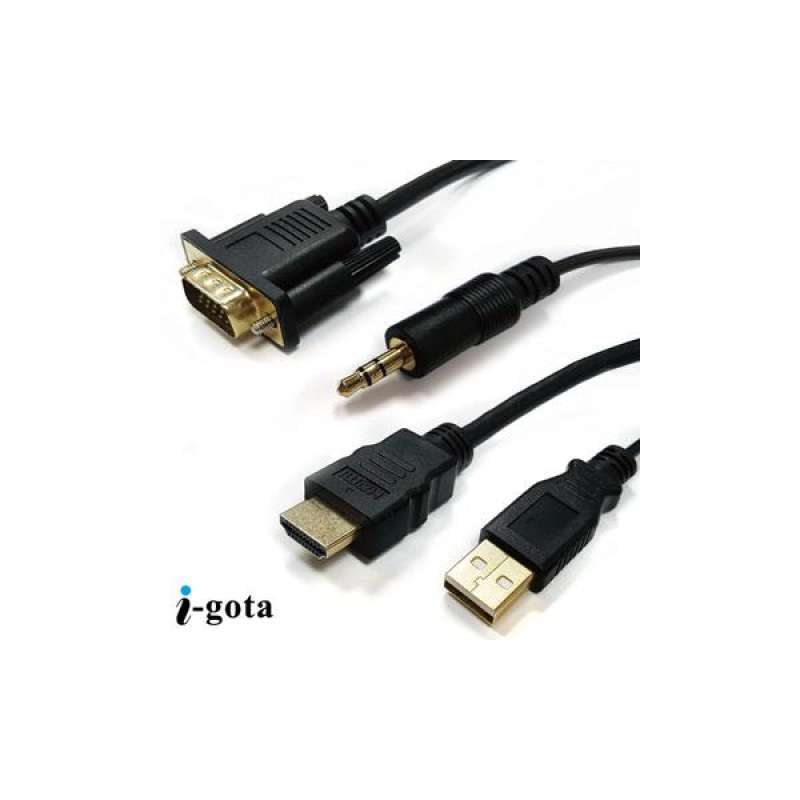 quality VGA to HDMI adapter cable 