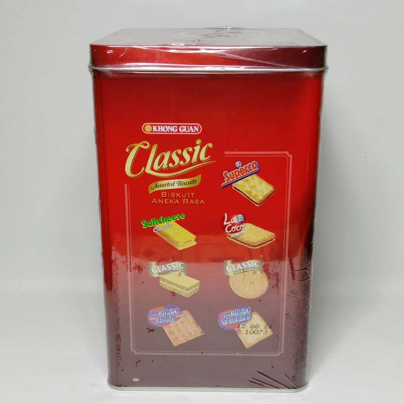 激安通販の Jual Khong Guan Classic Biscuit 600gram 600gr Kaleng その他