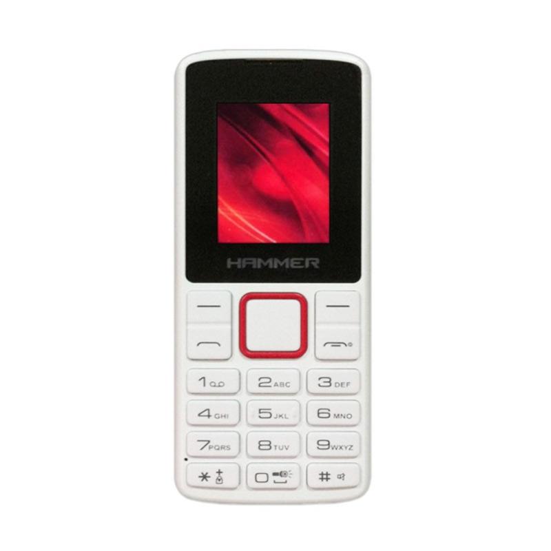 Advan Hammer R1D Handphone - White Red