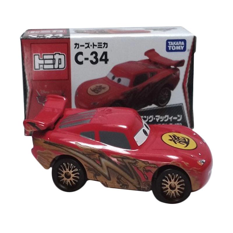 *Disney Cars Tomica C-34 Lightning McQueen TOON Tokyo custom type