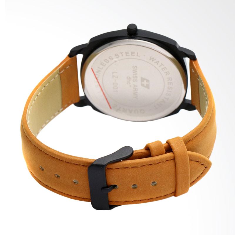 Swiss Army Jam Tangan Pria - Coklat Putih LZ001