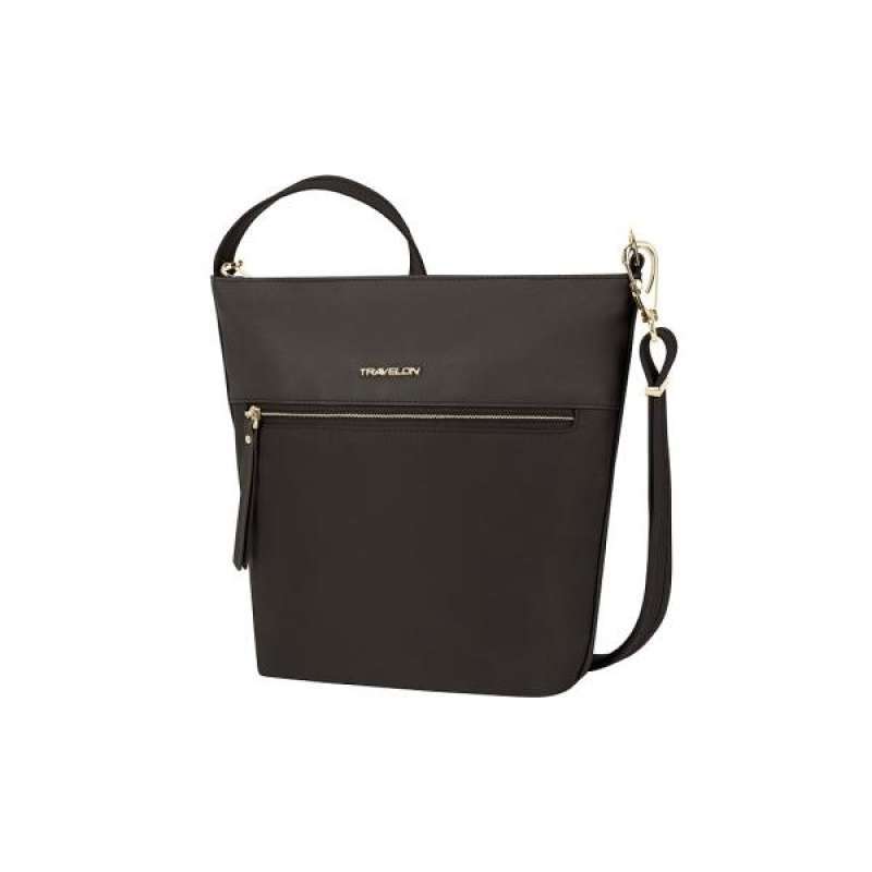 Anti-theft Crossbody Bag (Black 